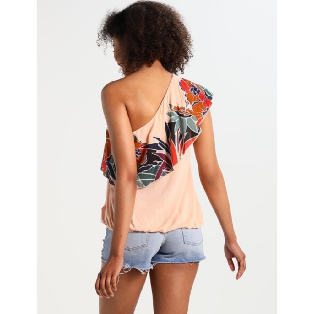 FREE PEOPLE Women's Annka Bubble One-Shoulder Top - Picture 2 of 8